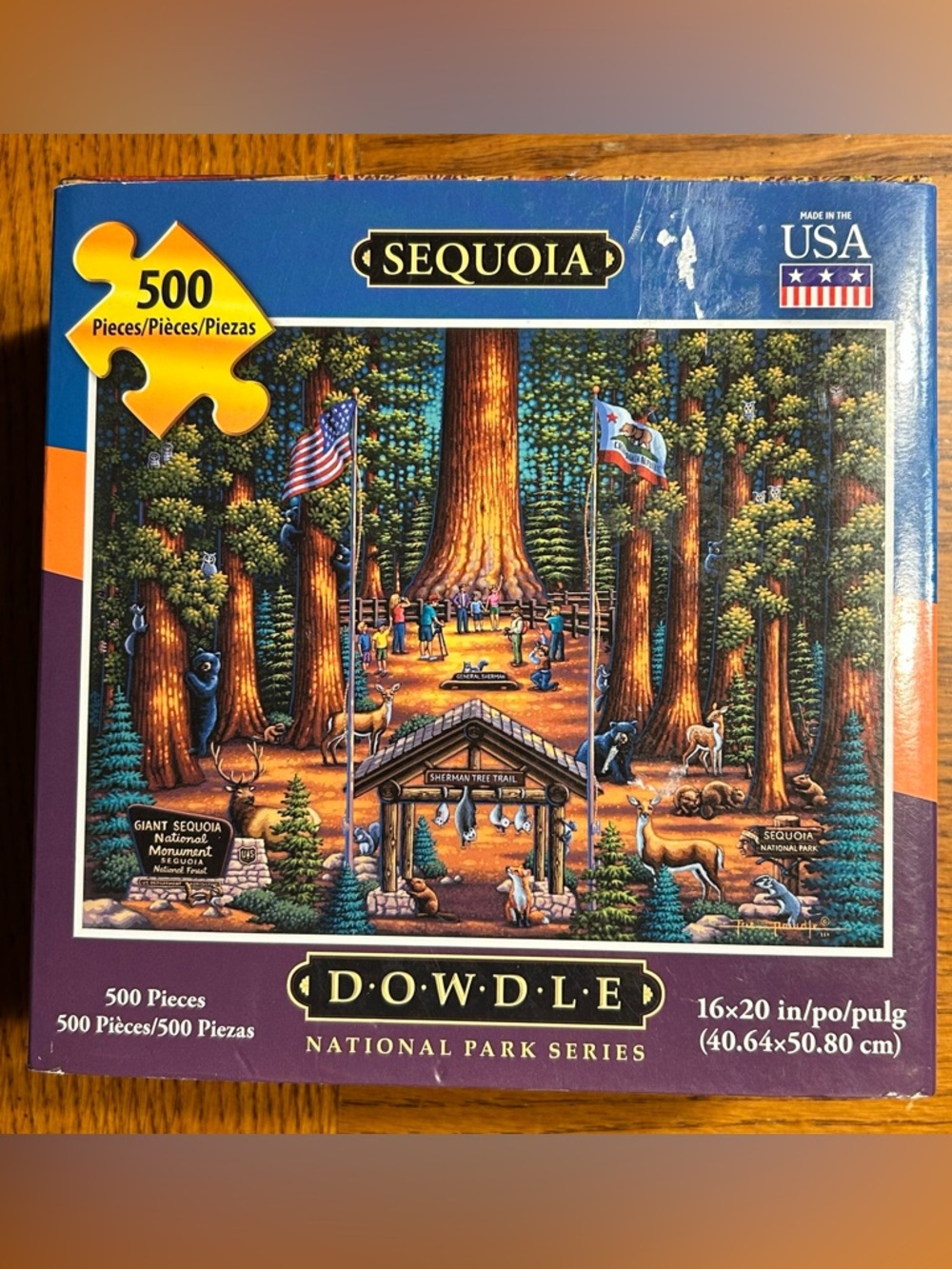 Sequoia 500-Piece National Park Series Puzzle - by Dowdle
